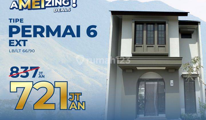 Rumah Baru Tingkat Real Estate Platinum Special Diskon 1