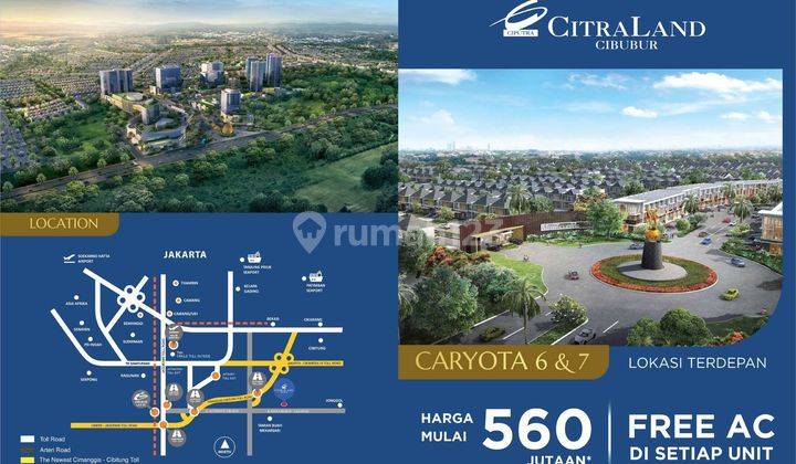 Rumah Real Estate Ready Stock Citraland Cibubur 2