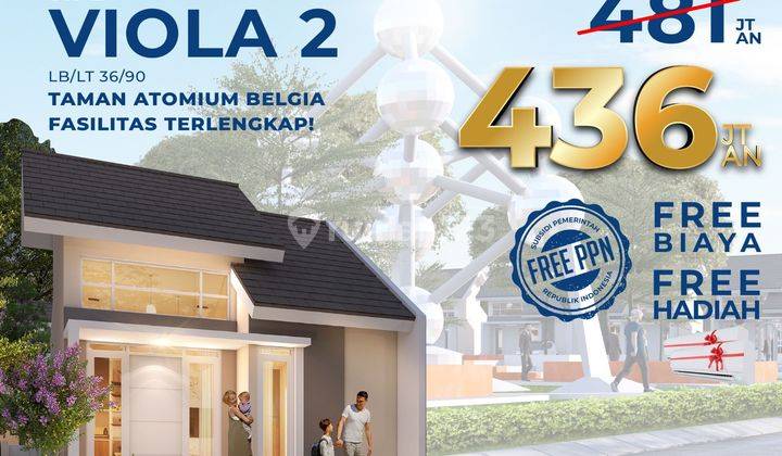 Viola 36 90 Dua Kamar Tidur Rumah Baru Banyak Keuntungan 1