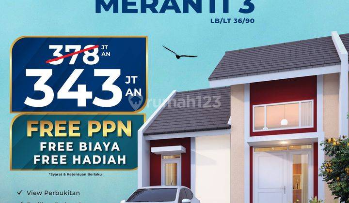 New Citra Indah City Rumah Baru Meranti Tipe 90 1