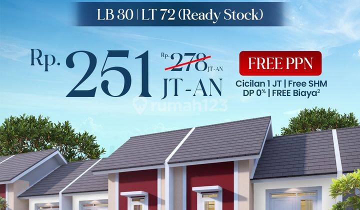 Promo Terbaru Meranti Rumah Baru Ready Stock 1
