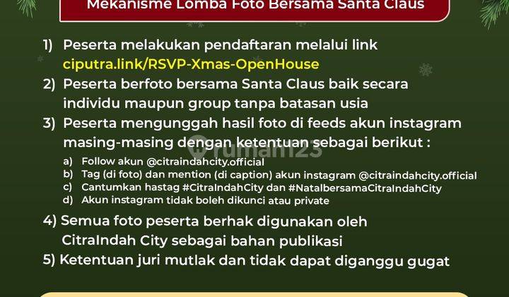 Ruko Baru New Promo Chrismas Let s Meet Santa Claus  2