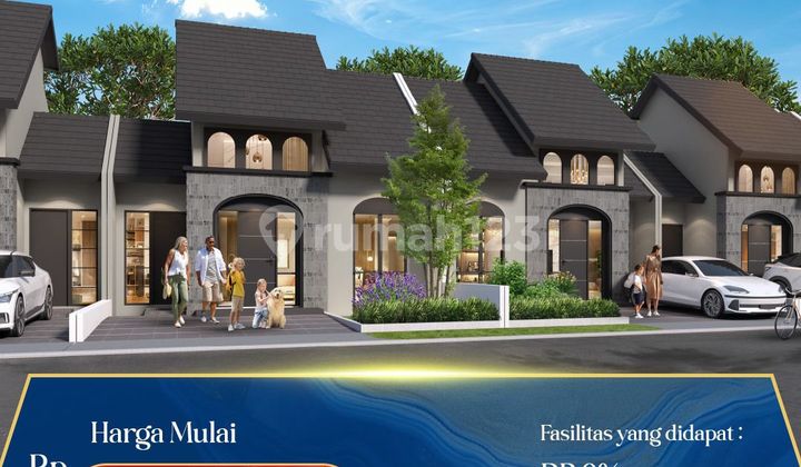 Rumah Baru Luas 120 Terasa Lapang Lokasi Strategis !