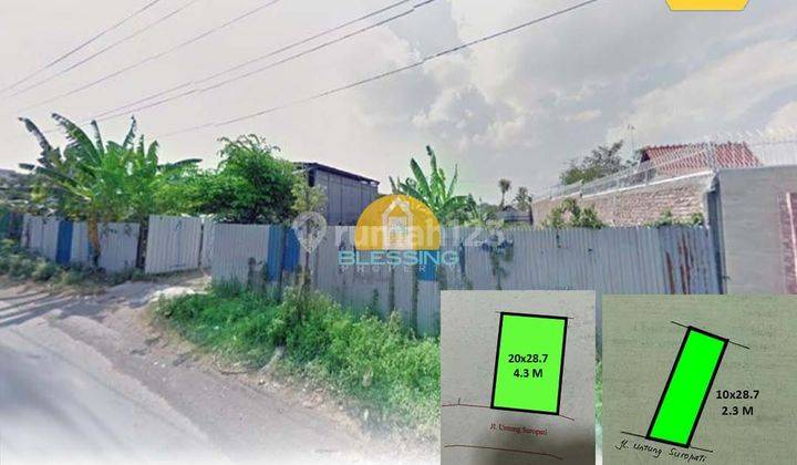 Tanah di Jalan Untung Suropati, Ngaliyan, Semarang SHM 574 m² 1