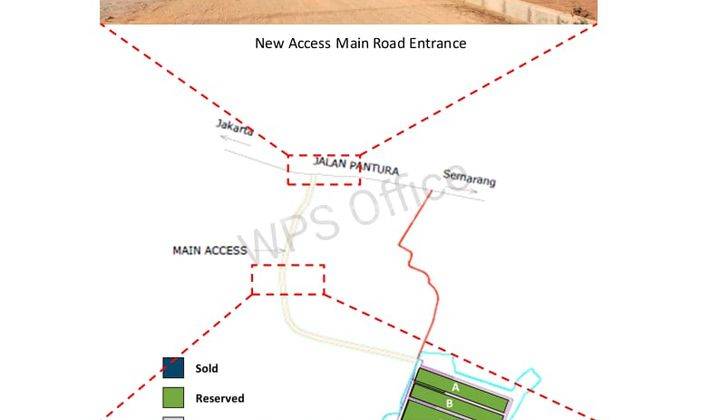 Tanah HGB 40.000 m² Utk Industri Atau Gudang di Kawasan Industri Batang 2
