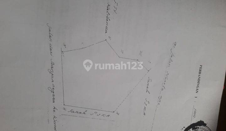 Tanah persemaian di jalan raya banjar wonosobo 8