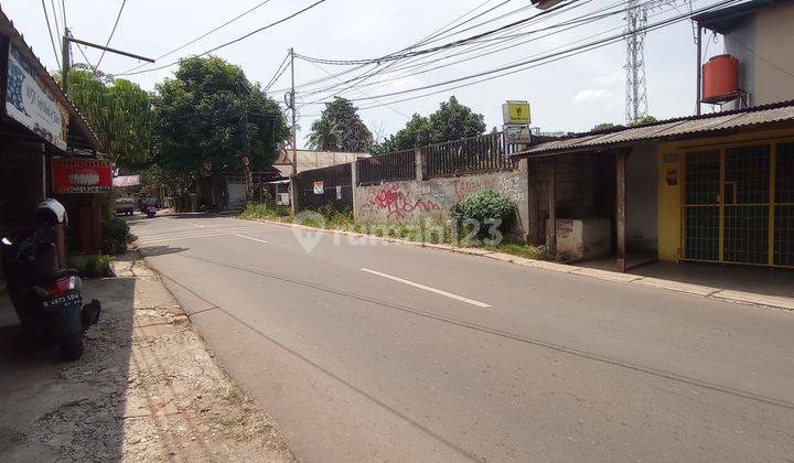 Tanah kotak pagar keliling di jalan alternatif BSD Bintaro  3