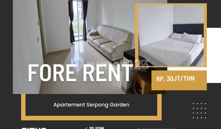 Rent Serpong Garden Apartment 2BR Rent Serpong Garden Apartment 2BR
