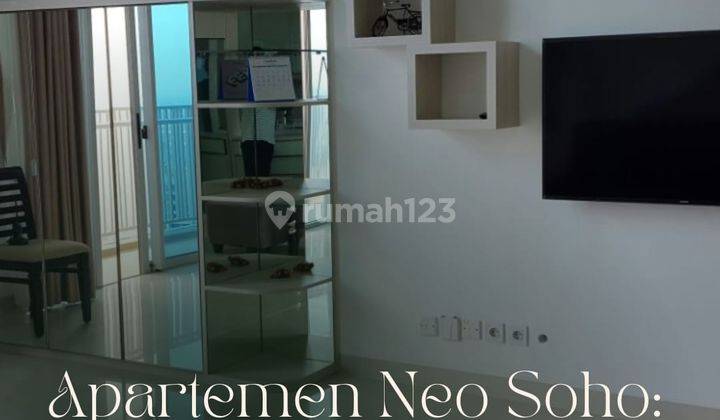 Disewakan Unit Apartemen Neo Soho Type Ebony Best View 1