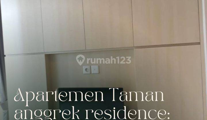 Disewakan Unit Apartemen Taman Anggrek Residence Type Studio  1