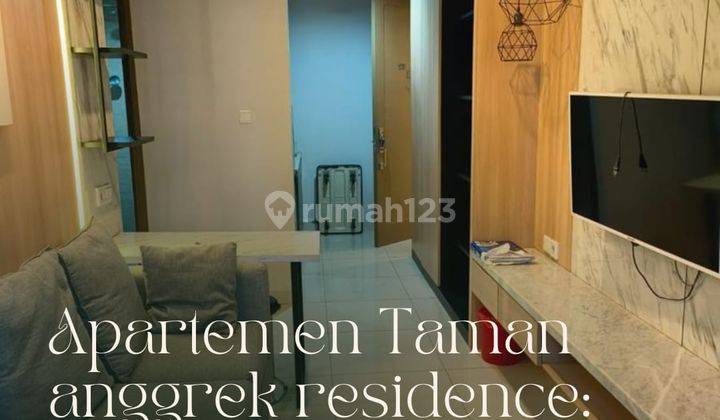 Disewakan Unit Apartemen Taman Anggrek Residence Type 2br Furnished,murah  1