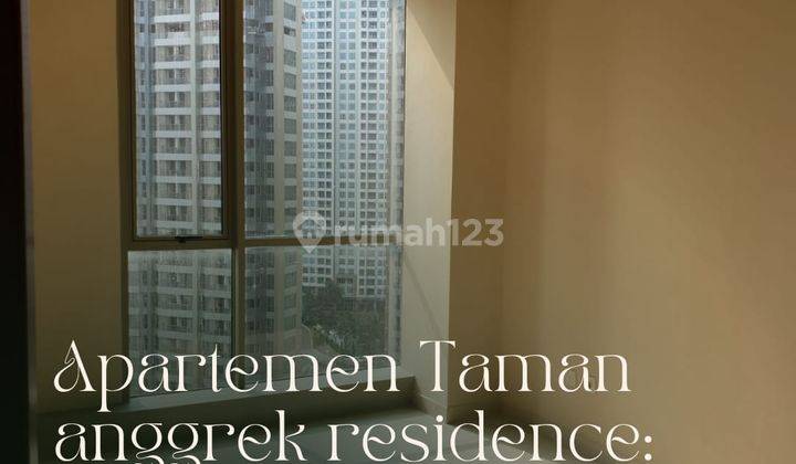 Dijual Unit Apartemen Taman Anggrek Resedence Condominium Unfurnished  1