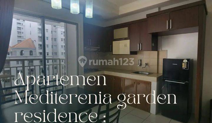 Disewakan Unit Apartemen Mediterania Garden Residence2 Furnished Bagus Dan Murah  1