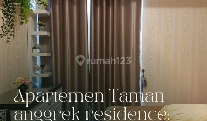 Dijual Unit Apartemen Tamaan Anggrek Residence Type Studio Bagus Dan Murah  1