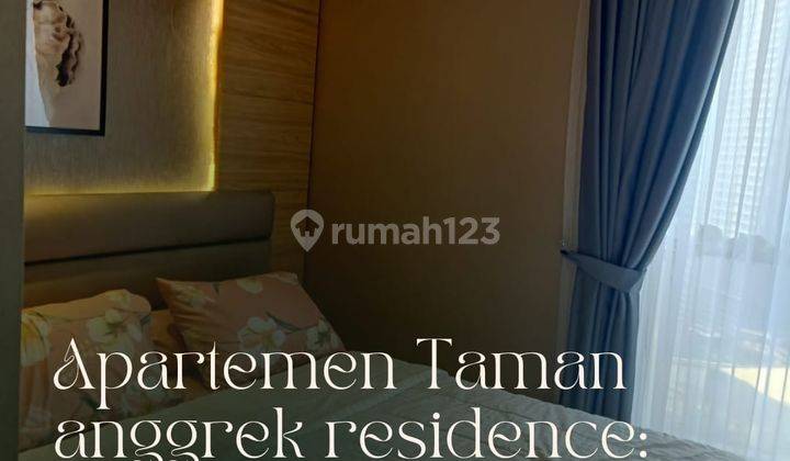 Dijual Unit Apartemen Taman Anggrek Residence Type Studio Furnished Bagus Dan Murah  1