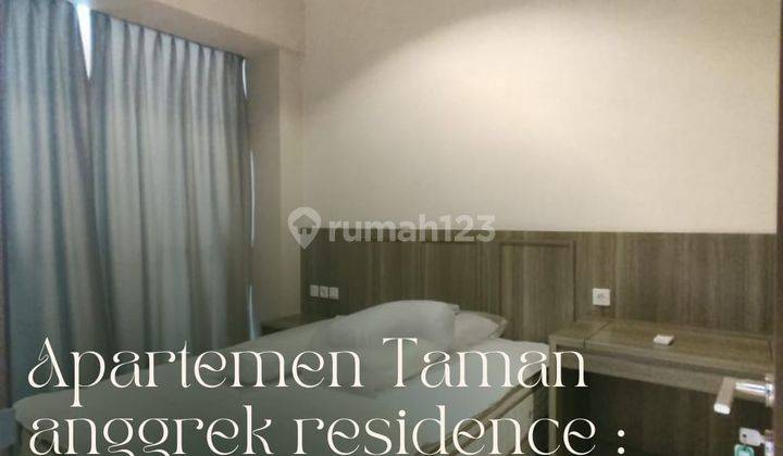 Jual Apartemen Murah Furnished Dan Bagus Taman Anggrek Residence  1