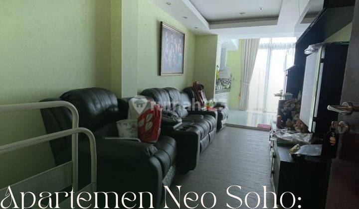 Dijual Unit Apartemen Neo Soho Furnished Bagus Murah View S.parman  1