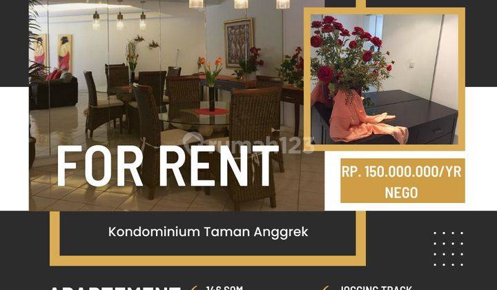 Condominium Taman Anggrek Residence 3 BR Furnished 1