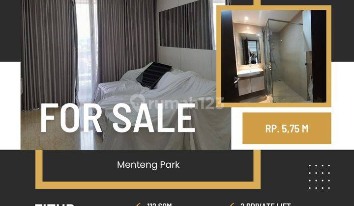 Apartement Menteng Park 3 BR Furnished Bagus 2