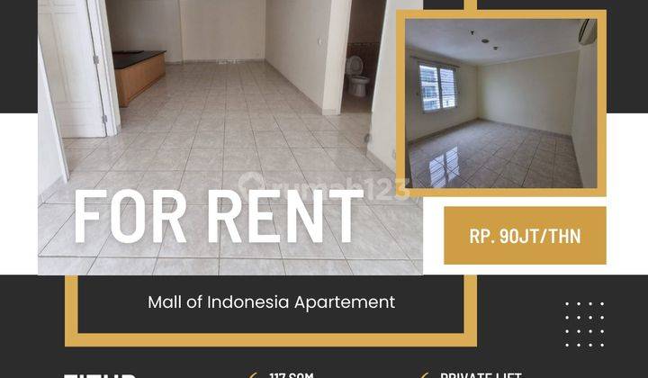 Apartemen MOI gading resort residence 3 BR Furnished Bagus 1