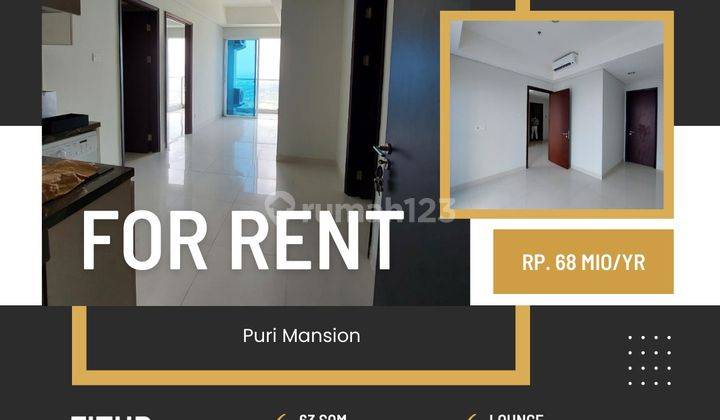  Apartemen Puri Mansion 3 BR Furnished Bagus 1