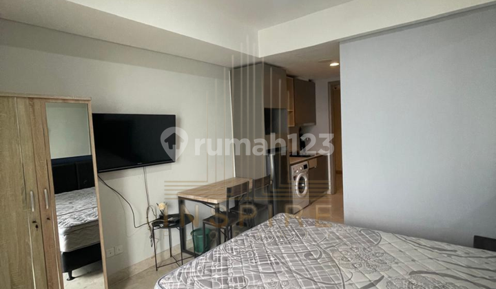 Sewa Apartemen Gold Coast PIK type studio full furnish siap huni best view jakart utara  2