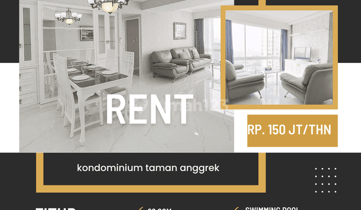 Sewa Apartment Termurah di Sekitar Taman Anggrek 2