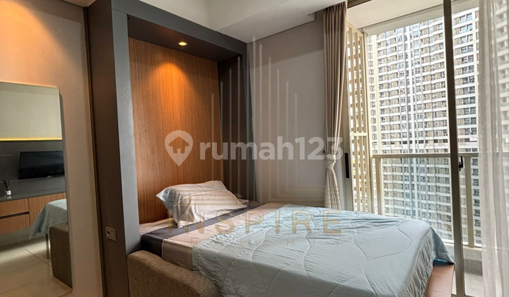 Sewa Apartemen Taman Anggrek Residence Termurah Minimalis Compact Strategis Full Furnish Siap Huni Dekat 4 Mall Jakarta Barat 1