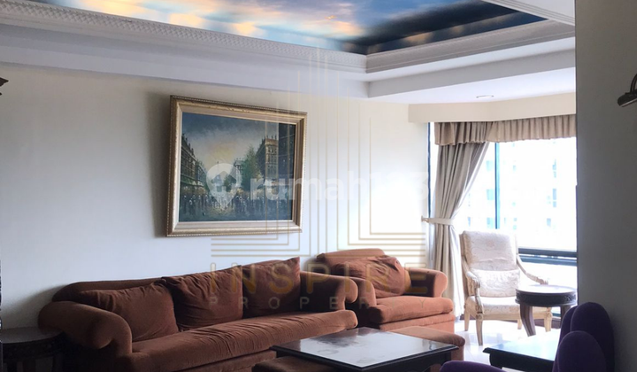 For Sale Apartment 3BR furnished ready to occupy best view above Mall Taman Anggrek West Jakarta