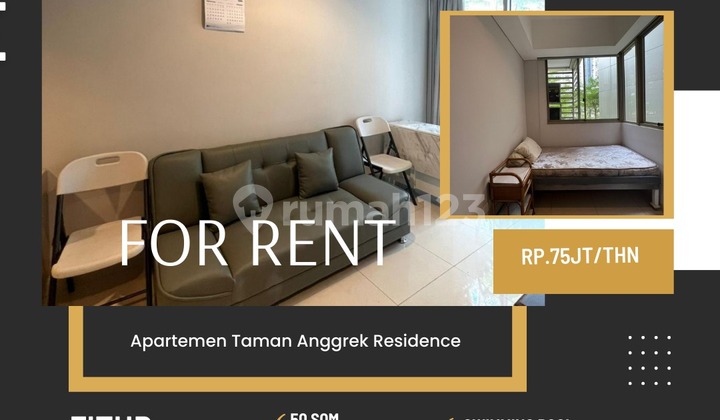 Disewakan Apartemen Tares 2br Termurah di jakarta barat full funish siap huni jakarta barat