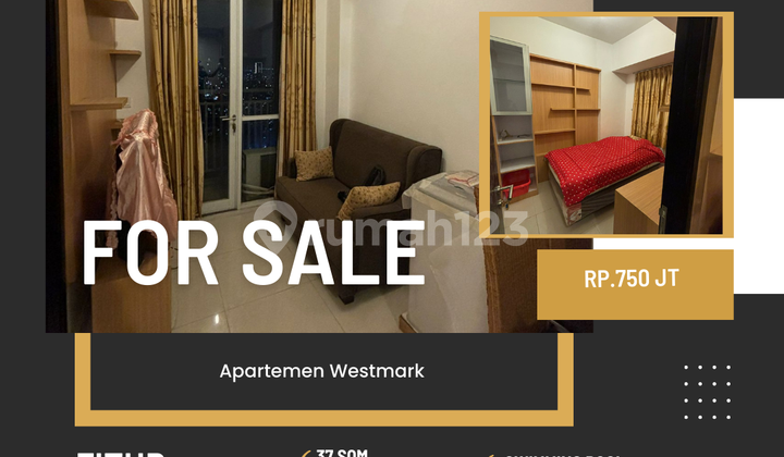 Jual apartemen westmark 1br+ full furnish siap huni dekat ta cp neosoho jakarta barat 1