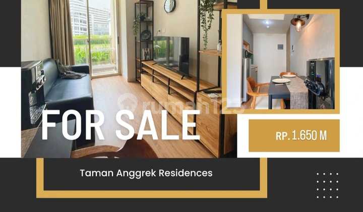 Jual Apartemen Tares 2br fulll furnish  siap huni strategis termurah  Jakarta barat 