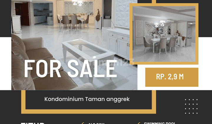 Jual Apartment Termurah Dan Terbagus Dekat Taman Anggrek 2