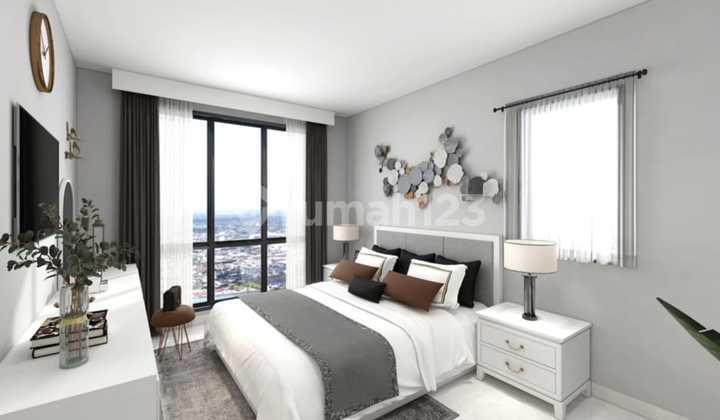 Rent Grand Madison Apartment Type 3 br Fully Furnished Ready to Occupy Minimalist Design American Classic Best View Best Price Jakarta