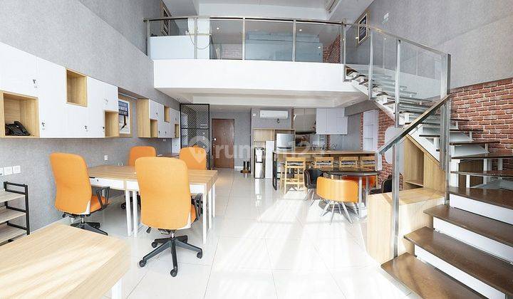 Soho Pancoran Kantor Ekonomis Unit Gandeng Letter L 1