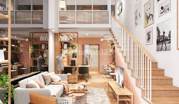 Soho Pancoran Kantor Ekonomis Unit Gandeng Letter L 7