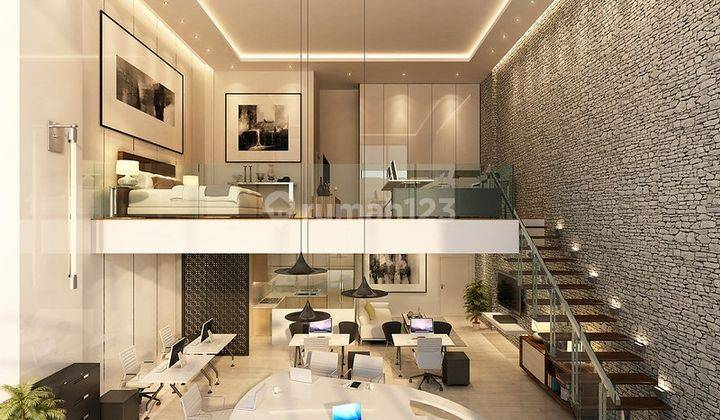 Soho Pancoran Kantor Mezzanine Ekonomis Luas102m2 Jakarta Selatan 1
