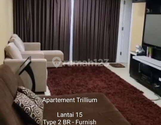 Type 2 BR Furnish Siap Huni Apartement Trillium 1