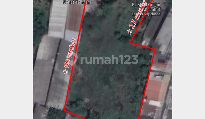South-facing Land, Wadung Asri Street, Waru, Sidoarjo
