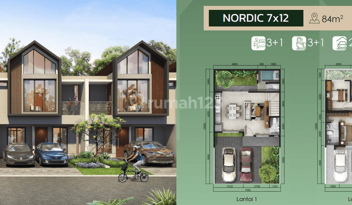 Brand New 2 Lantai Rumah Minimalis di Distric Kebayoran Dan Berlokasi Strategis 2