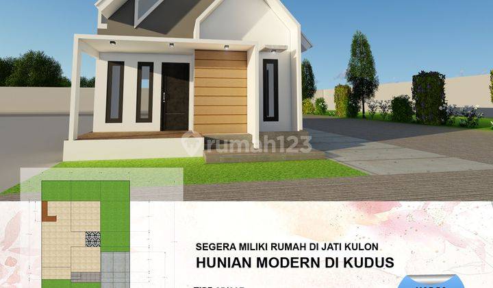 Dijual Rumah Pesan Bangun Desain Scandinavian Modern Kudus Jawa Tengah 1