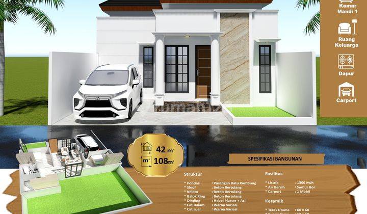 Rumah Baru SHM Desain Scandinavian Lokasi Strategis Kudus Jateng 1