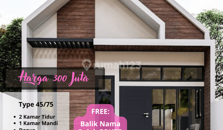 Dijual Rumah Modern Pesan Bangun di Gondang Manis Kudus 1