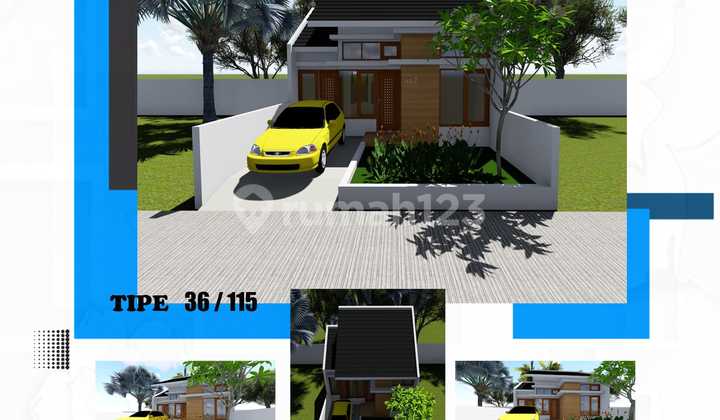Dijual Rumah Baru Modern Minimalis Murah di Panjang Kudus 1