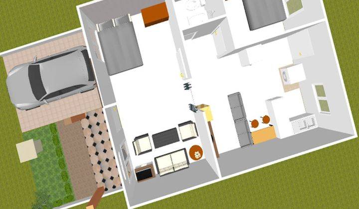 Dijual Rumah Baru SHM Desain Custom Modern di Kudus 3