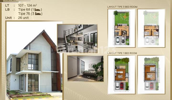 Dijual Aparthome Desain Rumah Apartemen Terbaik di Kudus 1