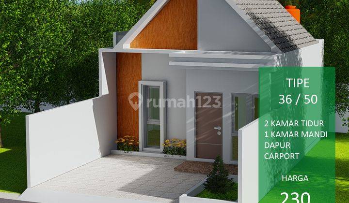 Jual Rumah Type 36 Desain Scandinavian Karangampel Kudus 1