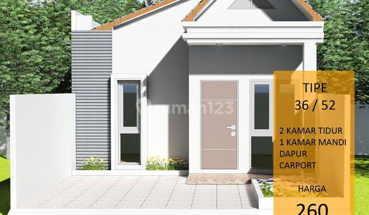 Dijual Rumah Baru Pesan Bangun Desain Scandinavian Kudus 1