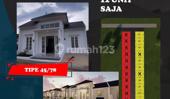 Jual Rumah Baru Lokasi Strategis di Perumahan Kota Pati 2
