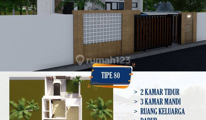 Jual Rumah Modern Minimalis Type 80 di Jepangpakis Kudus 2